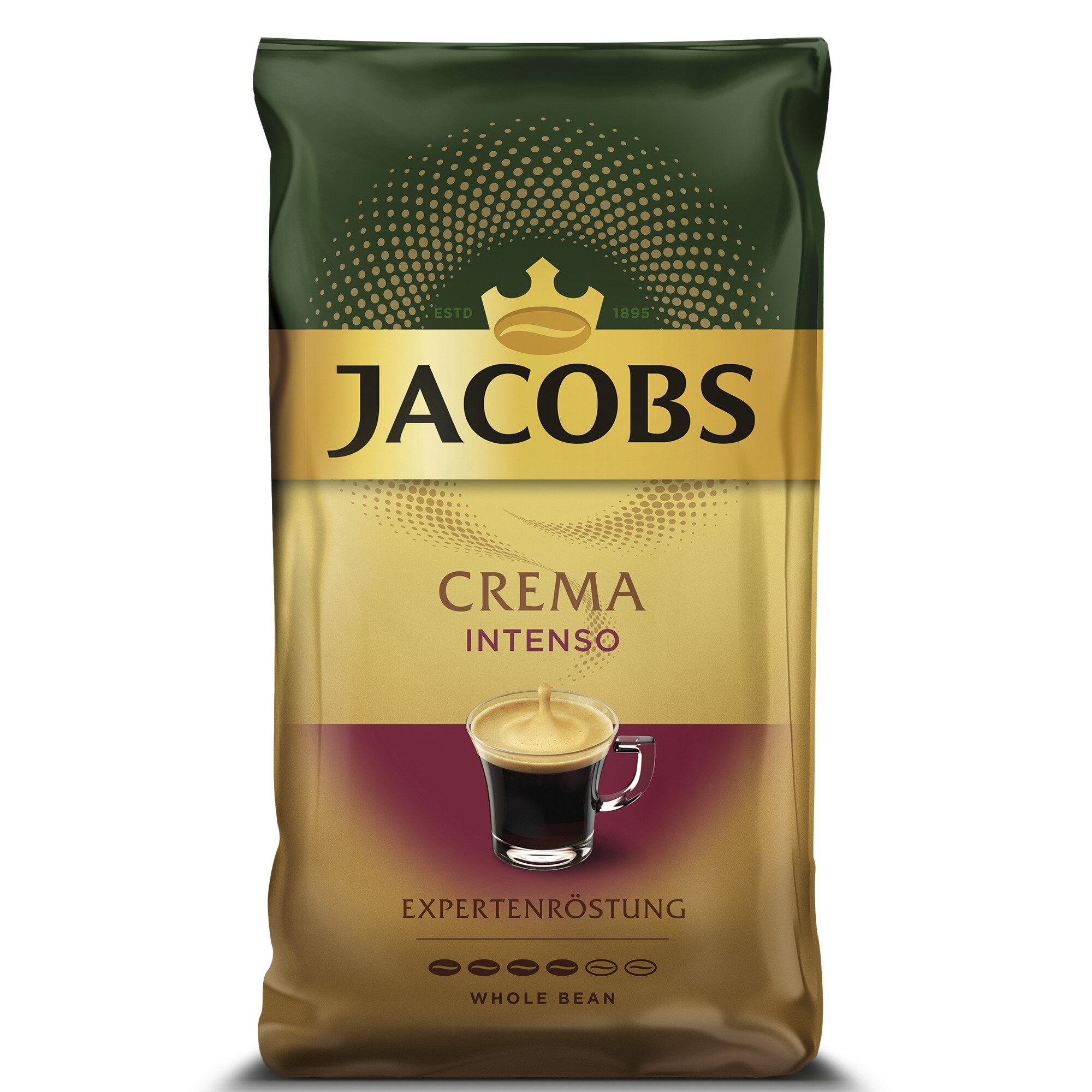 Cafea boabe Jacobs Expert Crema Intenso, 1 kg