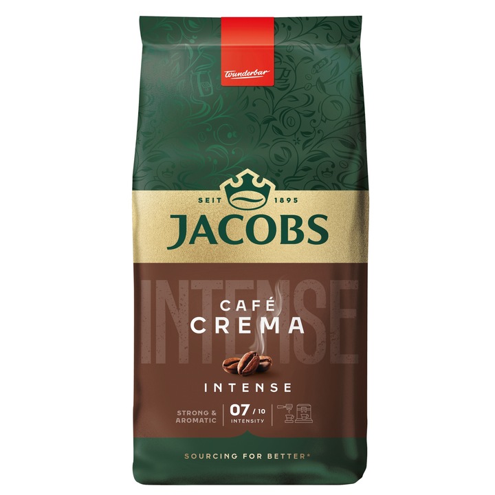 Кафе на зърна Jacobs Expertenrostung Crema Intenso, 1 кг