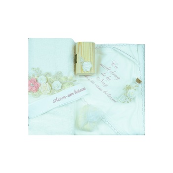 Trusou botez Fete Mini Bimbi TMB-01-0-6-luni, Multicolor Trusou botez Fete Mini Bimbi TMB-01-0-6-luni, Multicolor