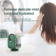 Ventilator Portabil, Pentru Birou cu acumulator de 2000 mAh, Functie de Umidificare, Racire si Rotire, cu USB si Led, 3 Trepte de Viteza, Verde