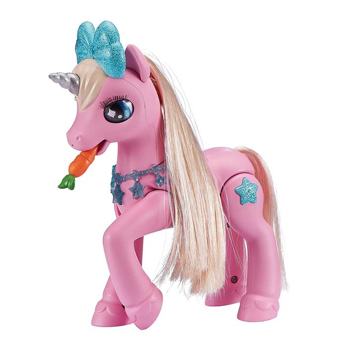 Jucarie Robo Alive Unicorn Roz 9.5 x 20 x 26 cm