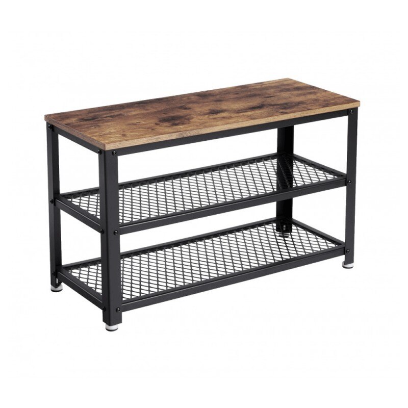 Suport pantofi Gn Vintage, maro, 73x30x45 cm