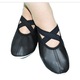 Balerini din piele pentru balet copii Mini Junior BLR2N-37, Negru 37 EU