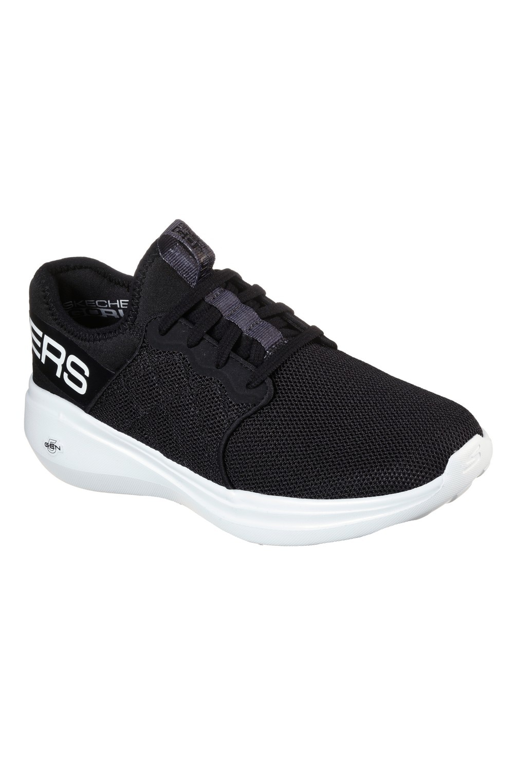 Pantofi femei Slip On Go Run Fast After Hours, Skechers, Negru