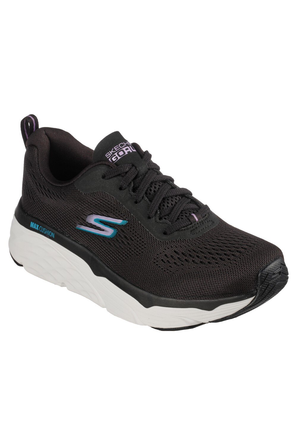 Pantofi femei Max Cushioning Elite, Skechers, Negru