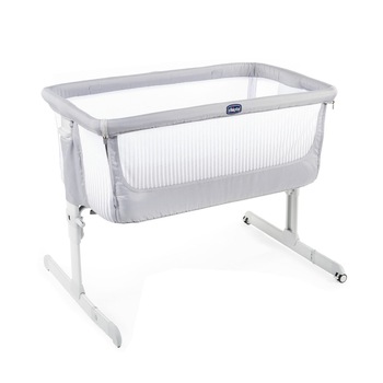 Patut atasabil Chicco Next 2 Me Air, Stone (Gri), 0 luni+ Patut atasabil Chicco Next 2 Me Air, Stone (Gri), 0 luni+