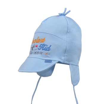 Caciula pentru baieti Koala Billy 2497-A-68, Albastru 68 CM Standard Caciula pentru baieti Koala Billy 2497-A-68, Albastru 68 CM Standard