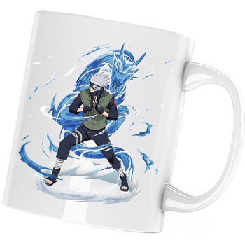 Cana Naruto Kakashi Hatake Shippuden To Boruto, alba, 330 ml Cana Naruto Kakashi Hatake Shippuden To Boruto, alba, 330 ml