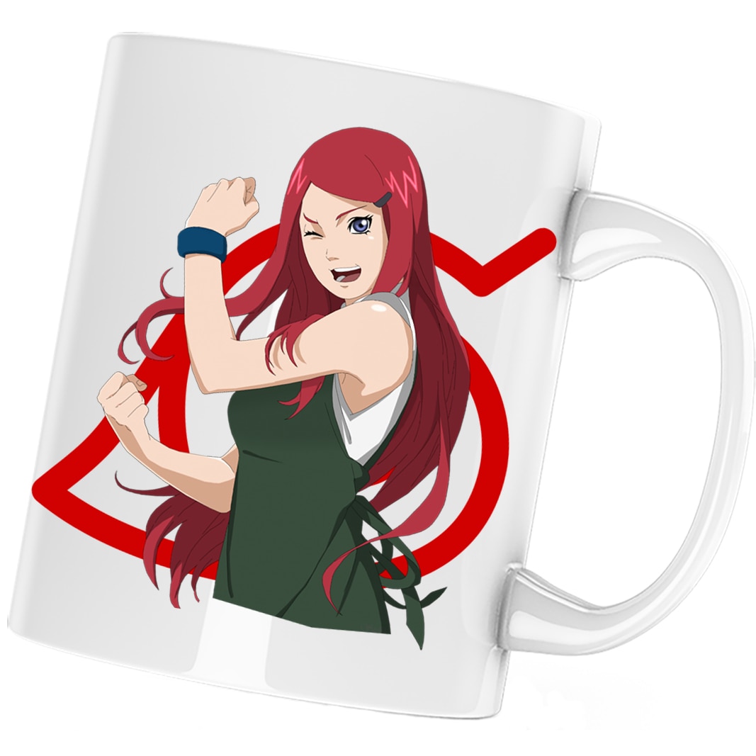 Cana Naruto Kushina Uzumaki Boruto Shippuden Anime, бял, 330 ml - eMAG.bg