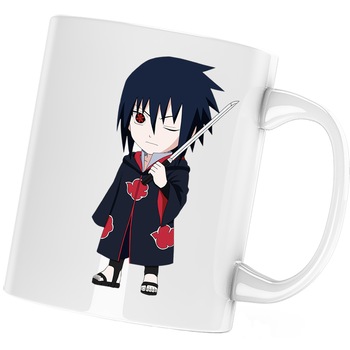 Cana Naruto Sasuke Uchiha Baby Anime Manga, alba, 330 ml Cana Naruto Sasuke Uchiha Baby Anime Manga, alba, 330 ml