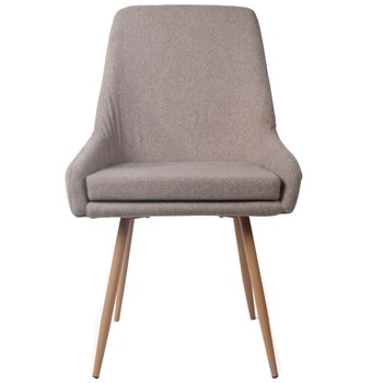 Scaun dining pentru bucatarie sau living, sezut, spatar si picioare din metal, tapitat complet, dimensiune 49x44x91cm, QZY1718/MARO Deschis Scaun dining pentru bucatarie sau living, sezut, spatar si picioare din metal, tapitat complet, dimensiune 49x44x91cm, QZY1718/MARO Deschis