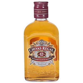 Whisky Chivas Regal, Alcool 40%, 0.2 L, 12 Ani Vechime Whisky Chivas Regal, Alcool 40%, 0.2 L, 12 Ani Vechime