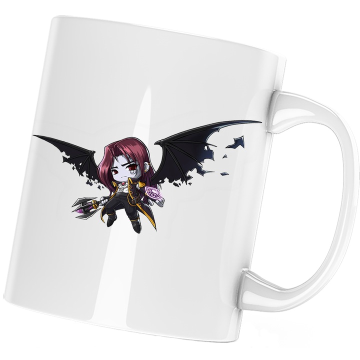 Чаша Demon Slayer Liliac Brawl Stars, Бял, 330 мл