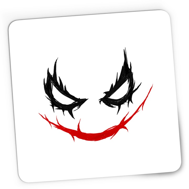 Mousepad Gaming Joker Smiley Fortnite Epic Skin Game, 21x19 cm