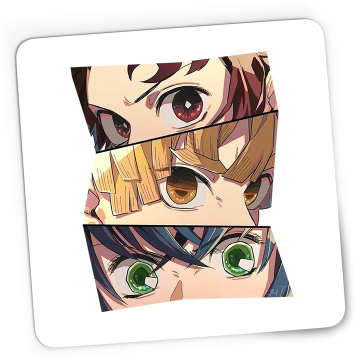 Подложка за мишка Gaming Demon Slayer Priviri Gingase Kimetsu no Yaiba, 21x19 cm