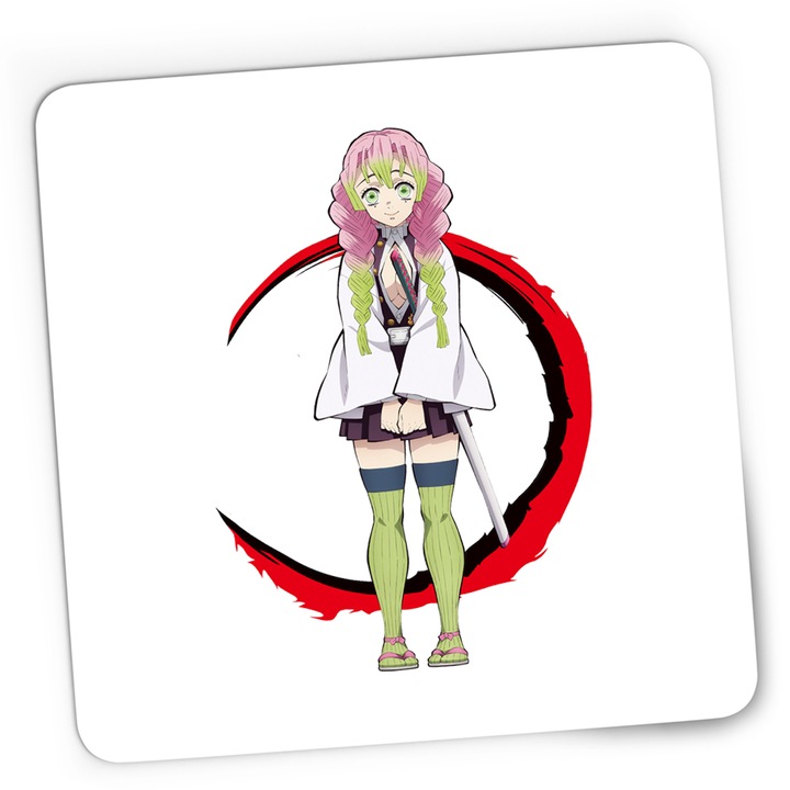 Подложка за мишка Gaming Demon Slayer Mitsuri Kanrodji Martial Arts, 21x19 см