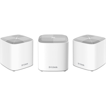 Sistem Wi-Fi Mesh D-Link COVR-X1862 (3-pack), AX1800, MU-MIMO, Wi-Fi 6, cu acoperire completa pentru casa Sistem Wi-Fi Mesh D-Link COVR-X1862 (3-pack), AX1800, MU-MIMO, Wi-Fi 6, cu acoperire completa pentru casa