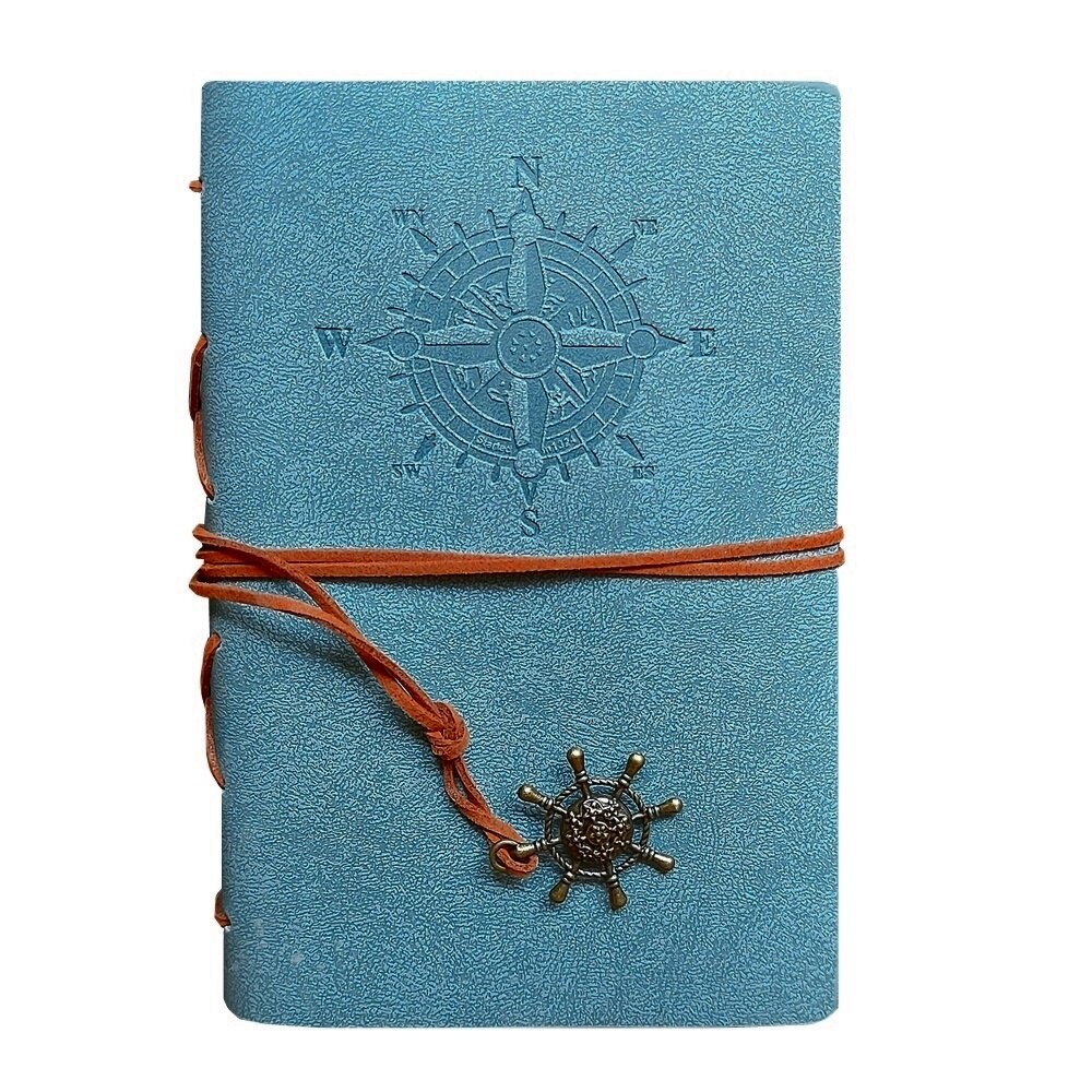 Agenda vintage albastra Maurice 13x18cm, Nedatata, Jurnal retro