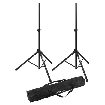Set de 2 stative de boxe, 100-175cm, geanta de transport inclusa, Vonyx LS01K Set de 2 stative de boxe, 100-175cm, geanta de transport inclusa, Vonyx LS01K