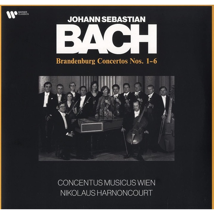 Nikolaus Harnoncourt & Concentus Musicus Wien: Bach: The Brandenburg Concertos [2xWinyl]