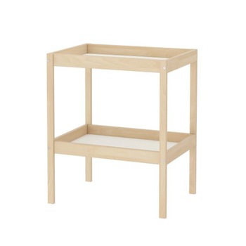 Masa de infasat din lemn masiv de fag cu spatiu de depozitare,inaltime confortabila,53x72 cm Masa de infasat din lemn masiv de fag cu spatiu de depozitare,inaltime confortabila,53x72 cm