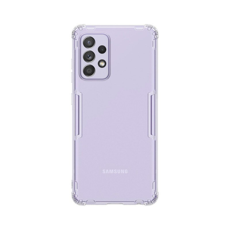 Husa Slim Spate Nillkin Nature Compatibila Cu Samsung Galaxy A52 4g / A52 5g, Silicon Transparent