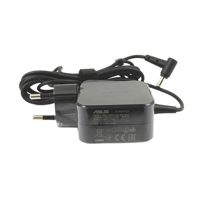 ASUS 0A001-00344500 áramátalakító és inverter Beltéri 33 W Fekete (0A001-00344500)