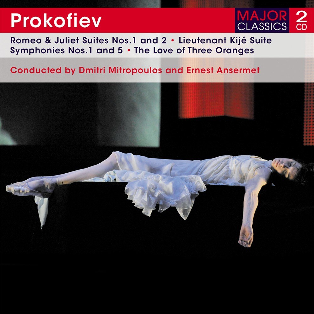 Serghei Prokofiev - Romeo And Juliet Suites - Mitropoulos / Ansermet - 2 CD Digipack
