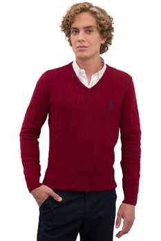 Pulover barbati, U.S. Polo Assn., 1080046, Rosu Bordeaux Pulover barbati, U.S. Polo Assn., 1080046, Rosu Bordeaux