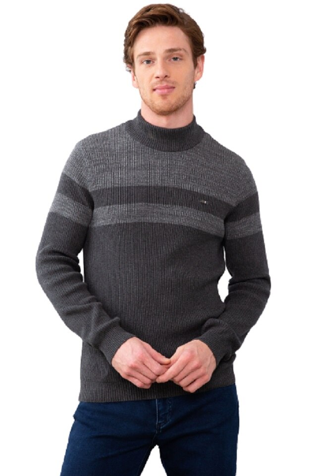 Pulover barbati , U.S. Polo Assn., 810048, Gri antracit