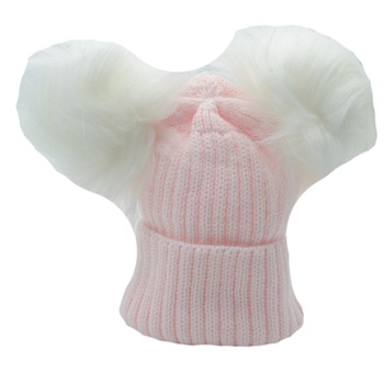 Caciula pentru fete Aliap CA-3-44-cm, Roz 44 CM Standard Caciula pentru fete Aliap CA-3-44-cm, Roz 44 CM Standard