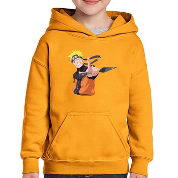 Hanorac copii Naruto Shippuden Boruto Manga Haine Anime, Portocaliu Hanorac copii Naruto Shippuden Boruto Manga Haine Anime, Portocaliu