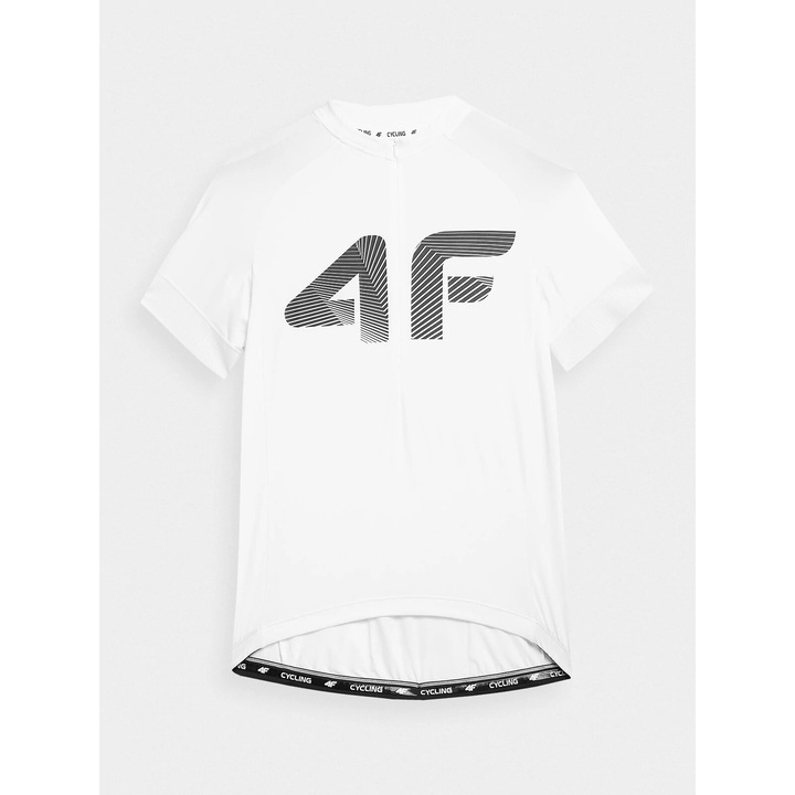 Мъжка тениска за колоездене, 4F, тъмносиня, XL