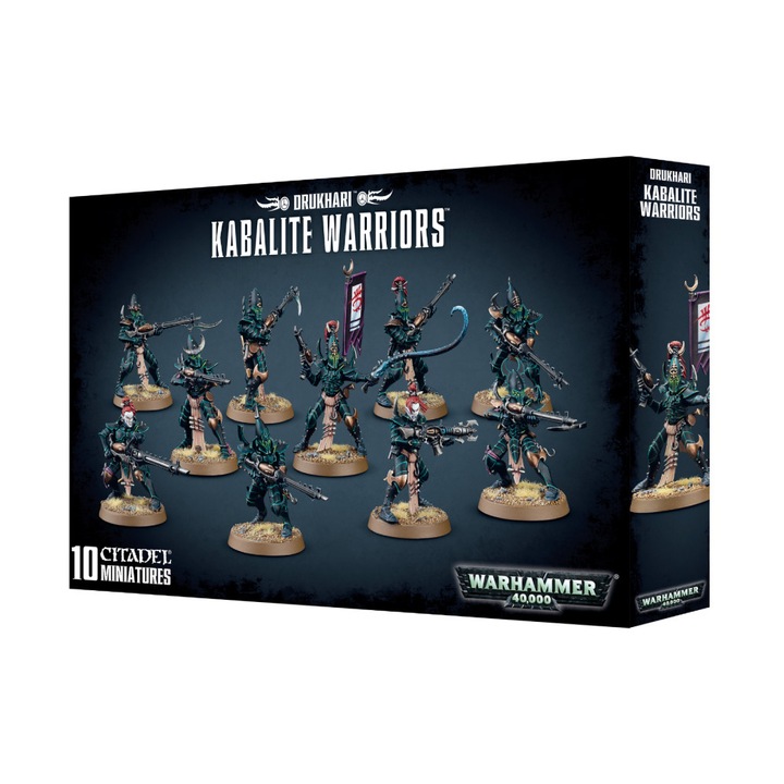 A Warhammer Drukhari Kabalite Warriors bővítése