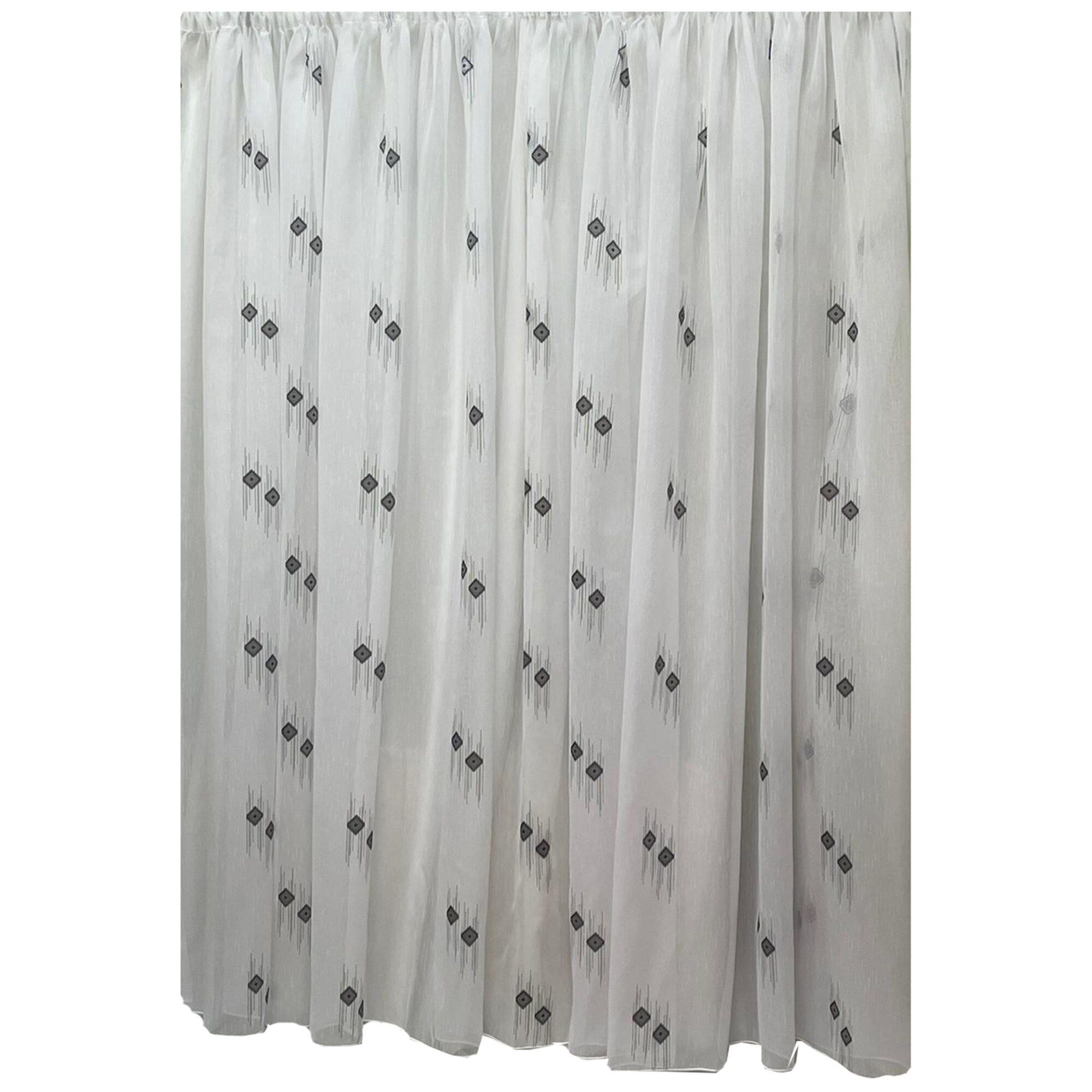 Perdea alba, din colectia 