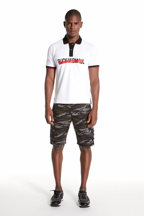 Pantaloni scurti cargo Ruck&Maul, Bumbac/Elastan, Camuflaj