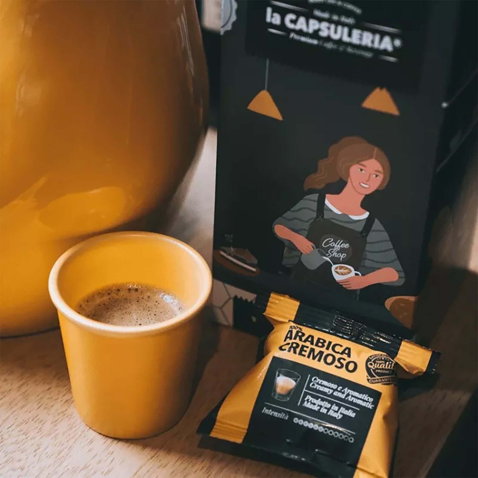 Capsule compatibili Nespresso Caffè Excelso Colombia 100% Arabica