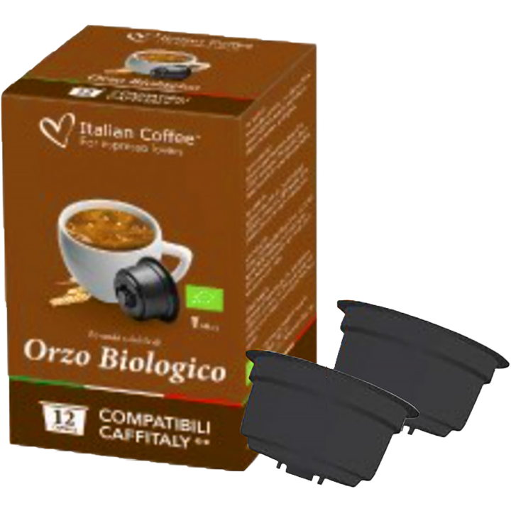Set 12 capsule Cafea din Orz BIO, compatibile Cafissimo/Caffitaly/Beanz, Italian Coffee