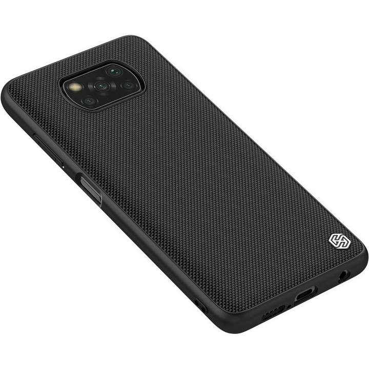 Калъф за телефон Nillkin Textured Case за Xiaomi Poco X3 NFC/ Poco X3 Pro, черен