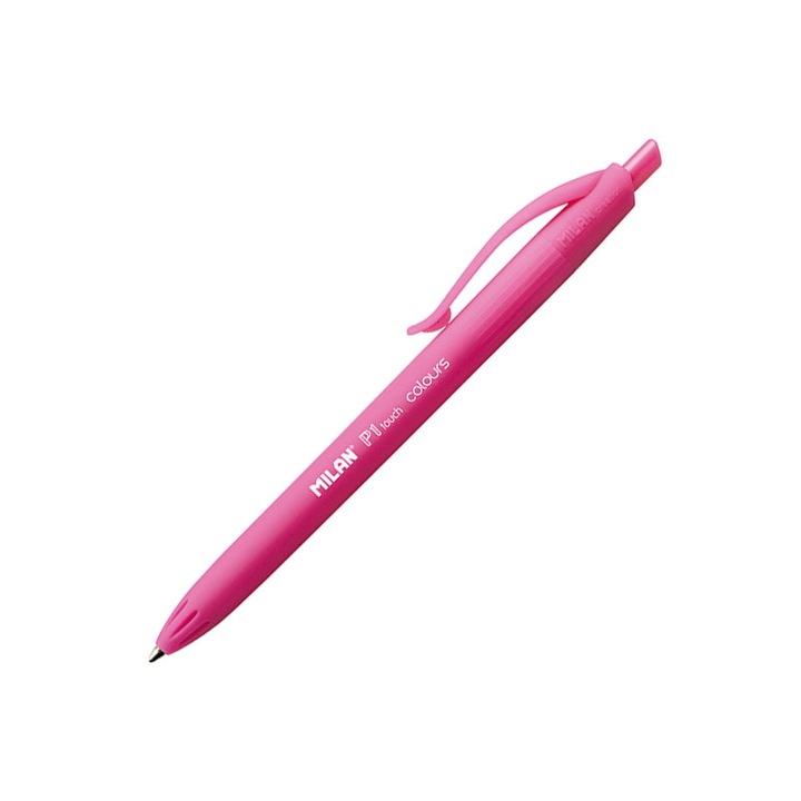 Химикалка Milan P1 Touch, Автоматична, 1.0 mm, Асорти, Комплект 24 Броя