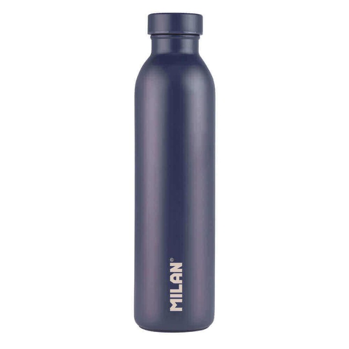 Термос от неръждаема стомана Milan, 591 мл, син