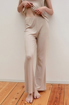 Penti, Pantaloni de pijama cu talie inalta, Maro nisip Penti, Pantaloni de pijama cu talie inalta, Maro nisip