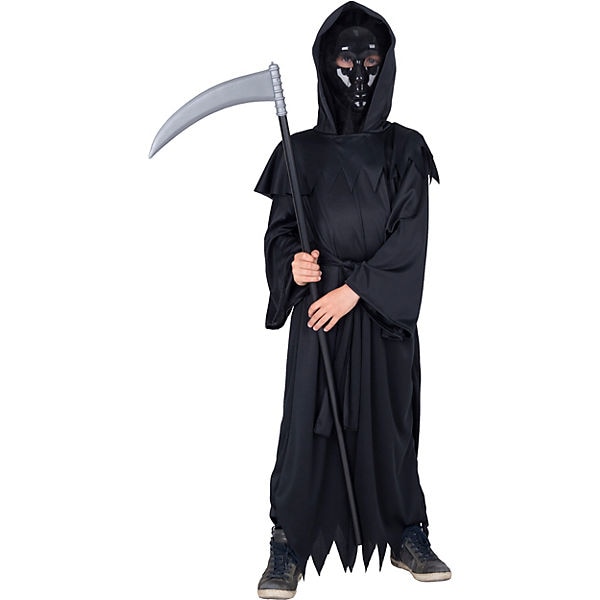Costum Spirit Negru, M, 6-7 ani