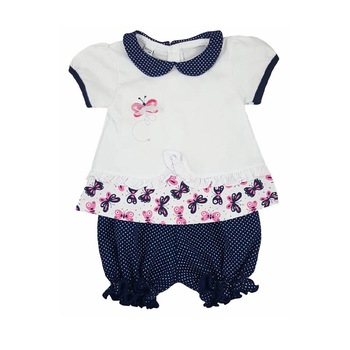 Compleu 2 piese de vara pentru fete Koala Motylek 05-585_86 cm, Bleumarin 86 CM Compleu 2 piese de vara pentru fete Koala Motylek 05-585_86 cm, Bleumarin 86 CM