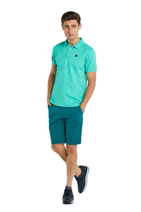 Pantaloni scurti Ruck & Maul, Bumbac/Elastan, Turcoaz