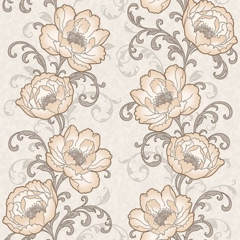 Tapet Fox Wallcovering, Bujori 4243 , model cu flori , rola 0.53 m x 10.05 ml Tapet Fox Wallcovering, Bujori 4243 , model cu flori , rola 0.53 m x 10.05 ml
