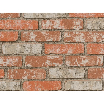 Tapet vinil Slavyanski Oboi, 5777-12 Caramida, model caramida, maro-gri, lavabil, pentru living sau dormitor, rola 0.53 m x 10.05 m Tapet vinil Slavyanski Oboi, 5777-12 Caramida, model caramida, maro-gri, lavabil, pentru living sau dormitor, rola 0.53 m x 10.05 m