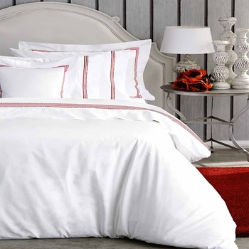 Lenjerie de pat pentru 2 persoane cu 6 Piese, Valeron - ATLAS MINK, bumbac, tesatura percale Lenjerie de pat pentru 2 persoane cu 6 Piese, Valeron - ATLAS MINK, bumbac, tesatura percale