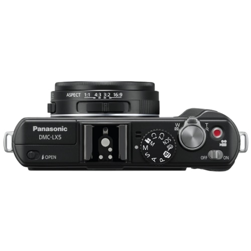 Aparat foto digital Panasonic Lumix DMC-LX5EP, 10MP, negru - eMAG.ro