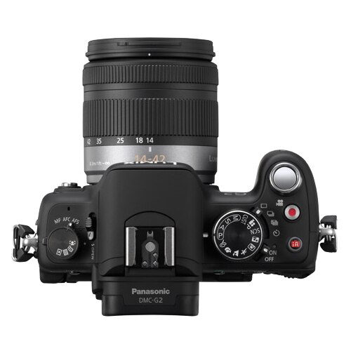 Aparat foto DSLR Panasonic DMC-G2, negru + obiectiv 14-42mm - eMAG.ro